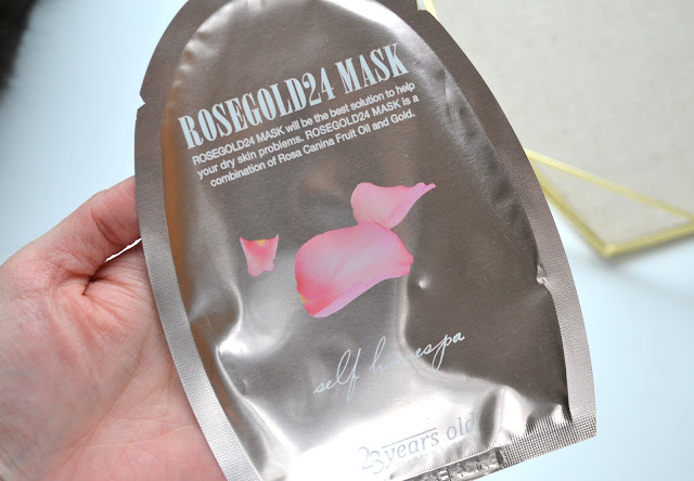 23 Years Old Rose Gold 24 Mask